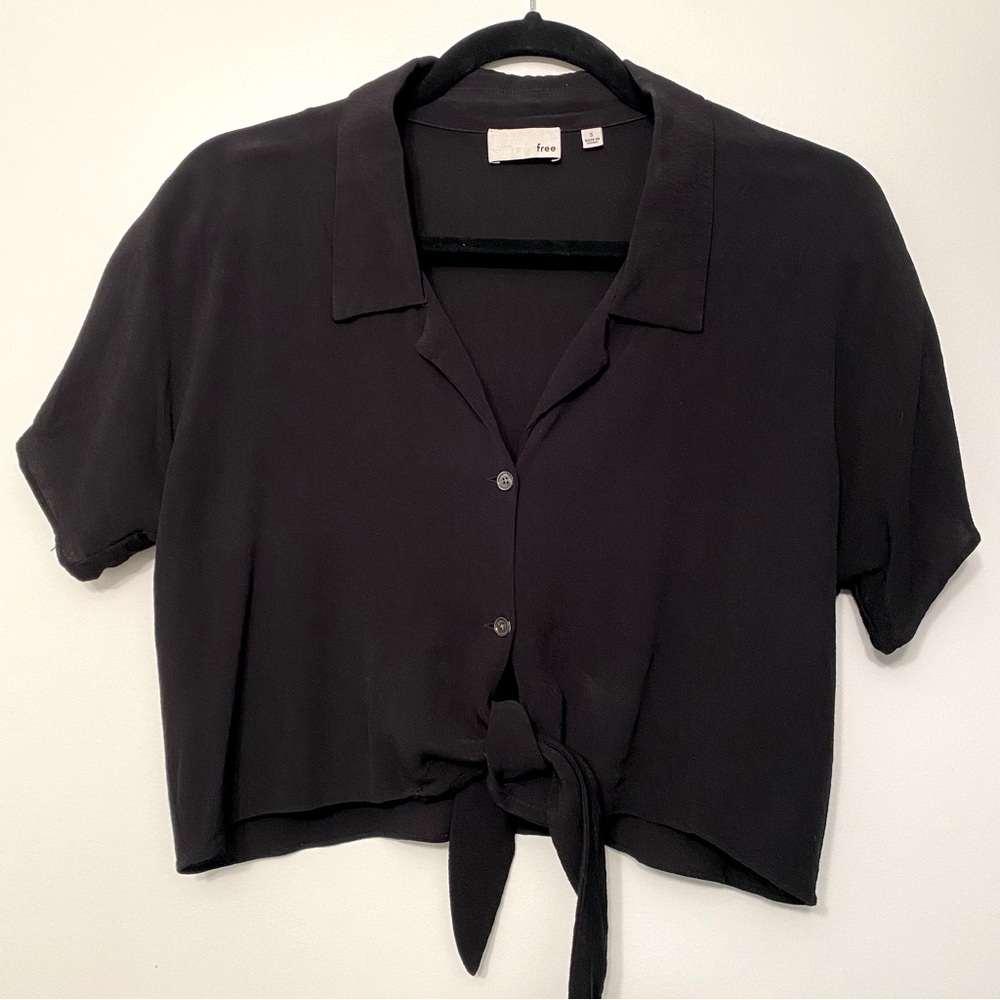 Wilfred free - Tie front blouse